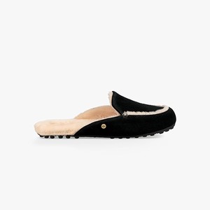 Ugg Lane Slip-On Loafer Lägenheter Skor Dam Svarta (052398WDT)